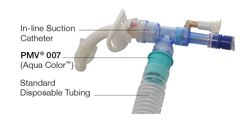 ventilator application of speaking valve